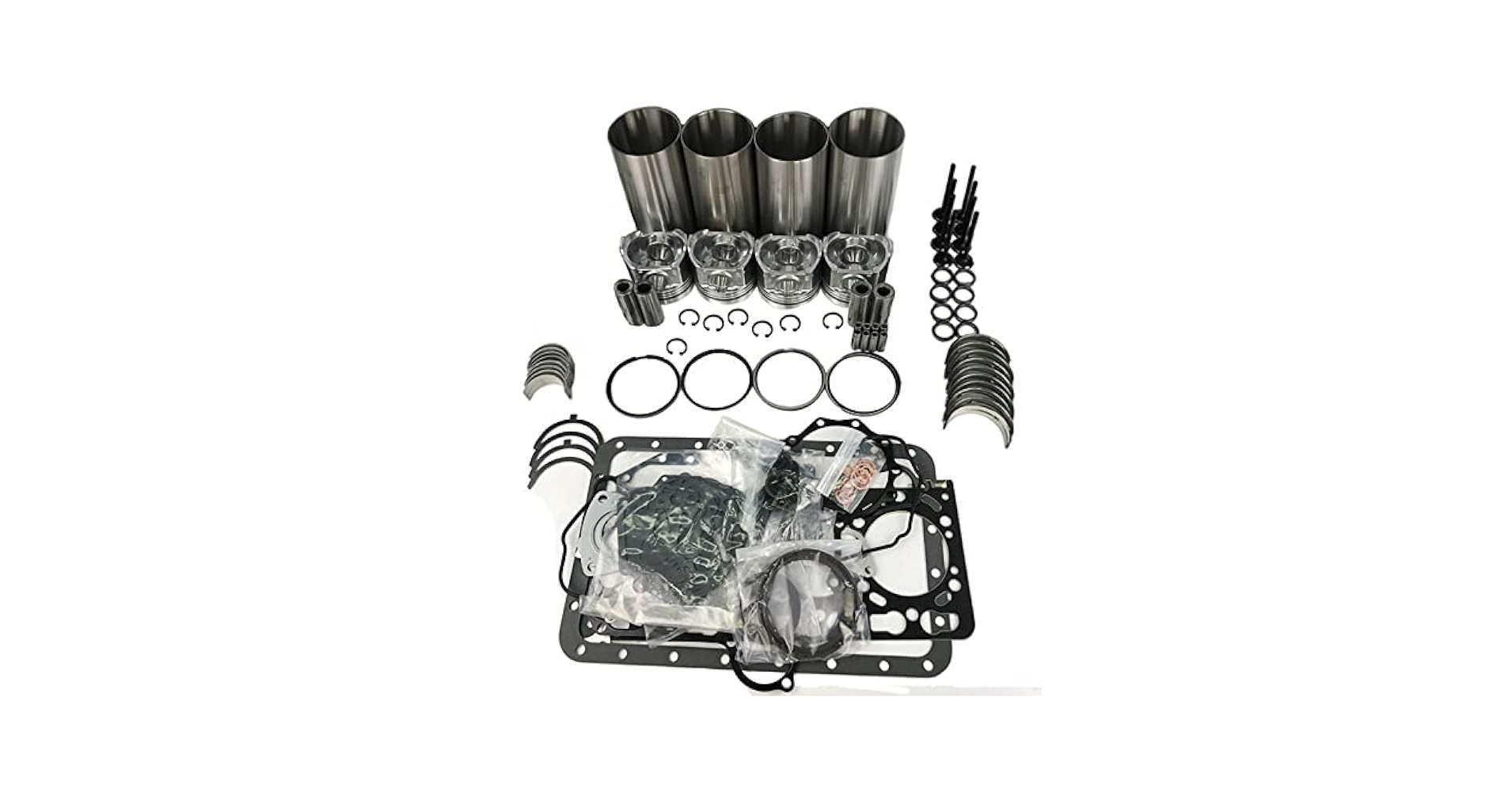 da.taka  Wishbay Overhaul Rebuild Kit Compatible with Kubota V1505